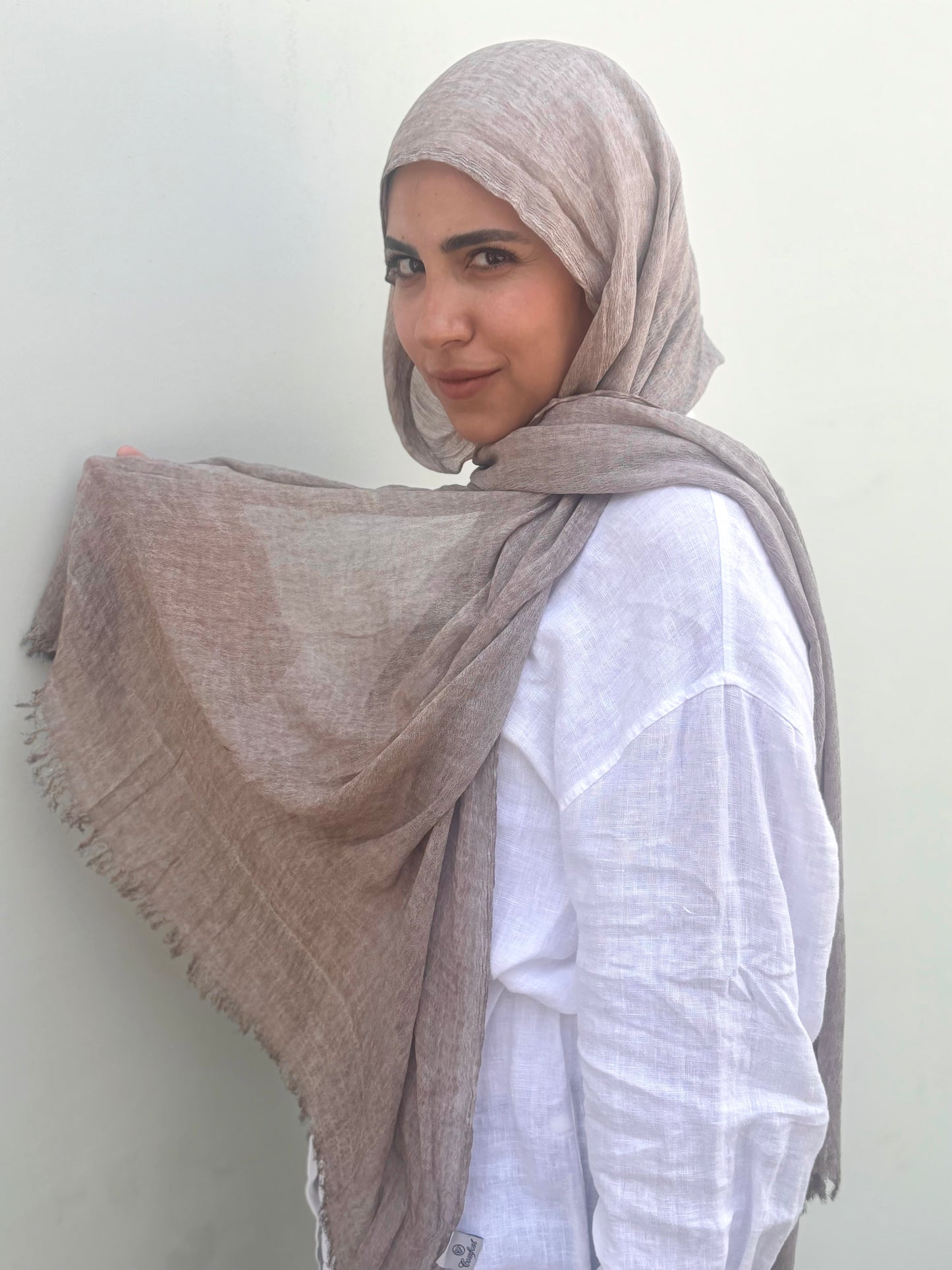 Cafe Linen Scarf