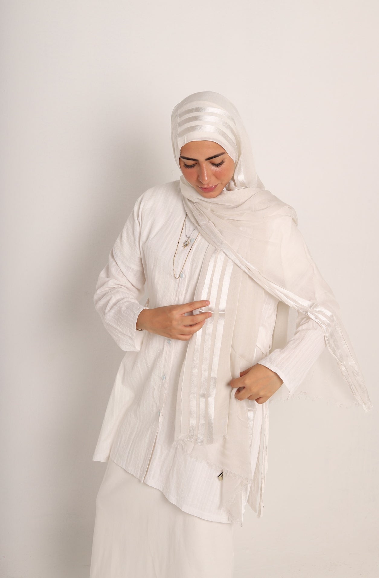 Satin Stripe Linen