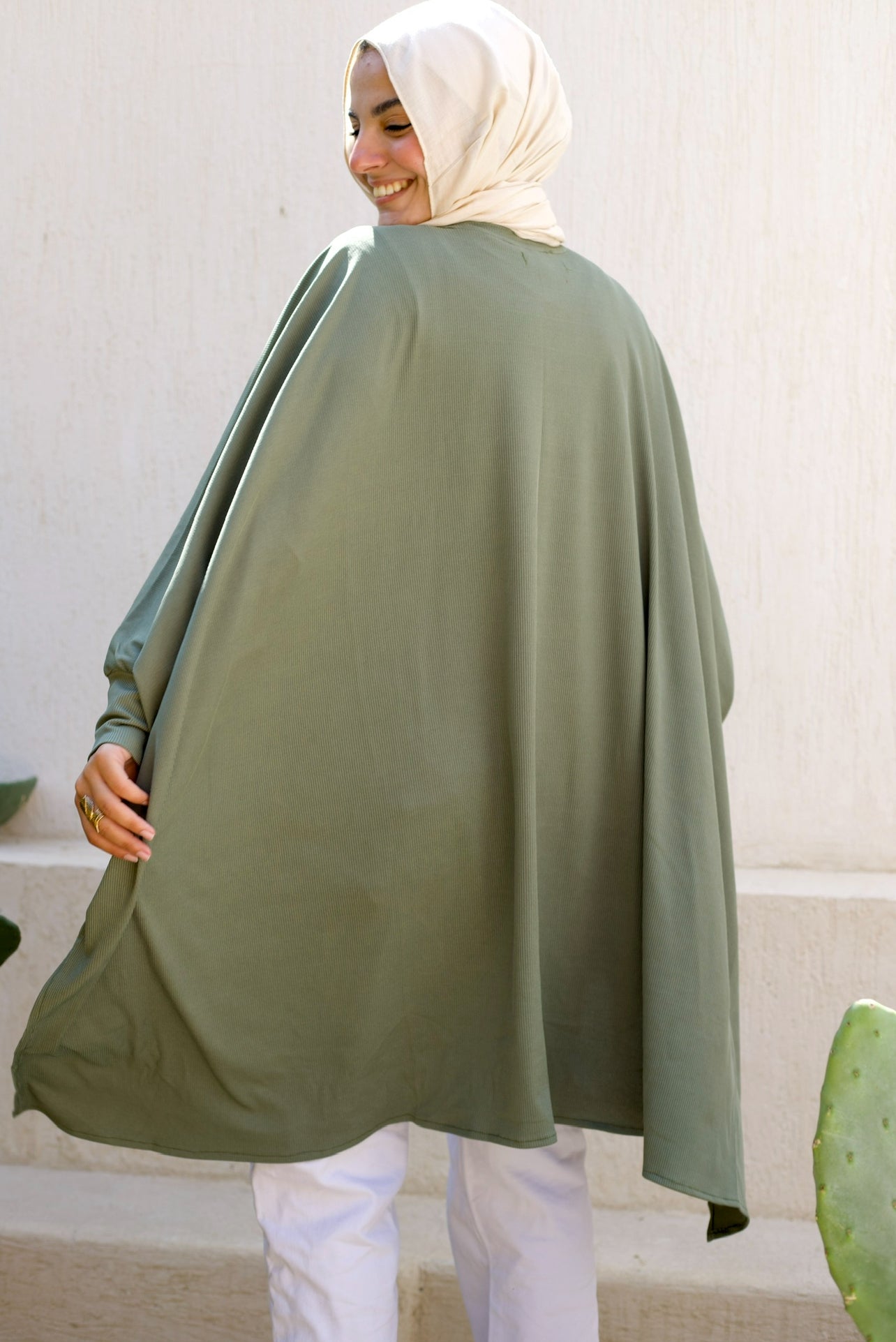 Simplicité Ribbed Blouse