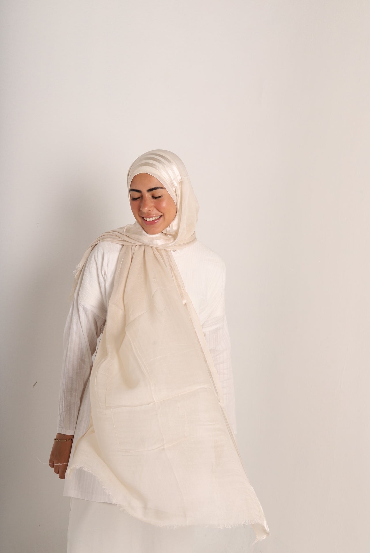 Satin Stripe Linen
