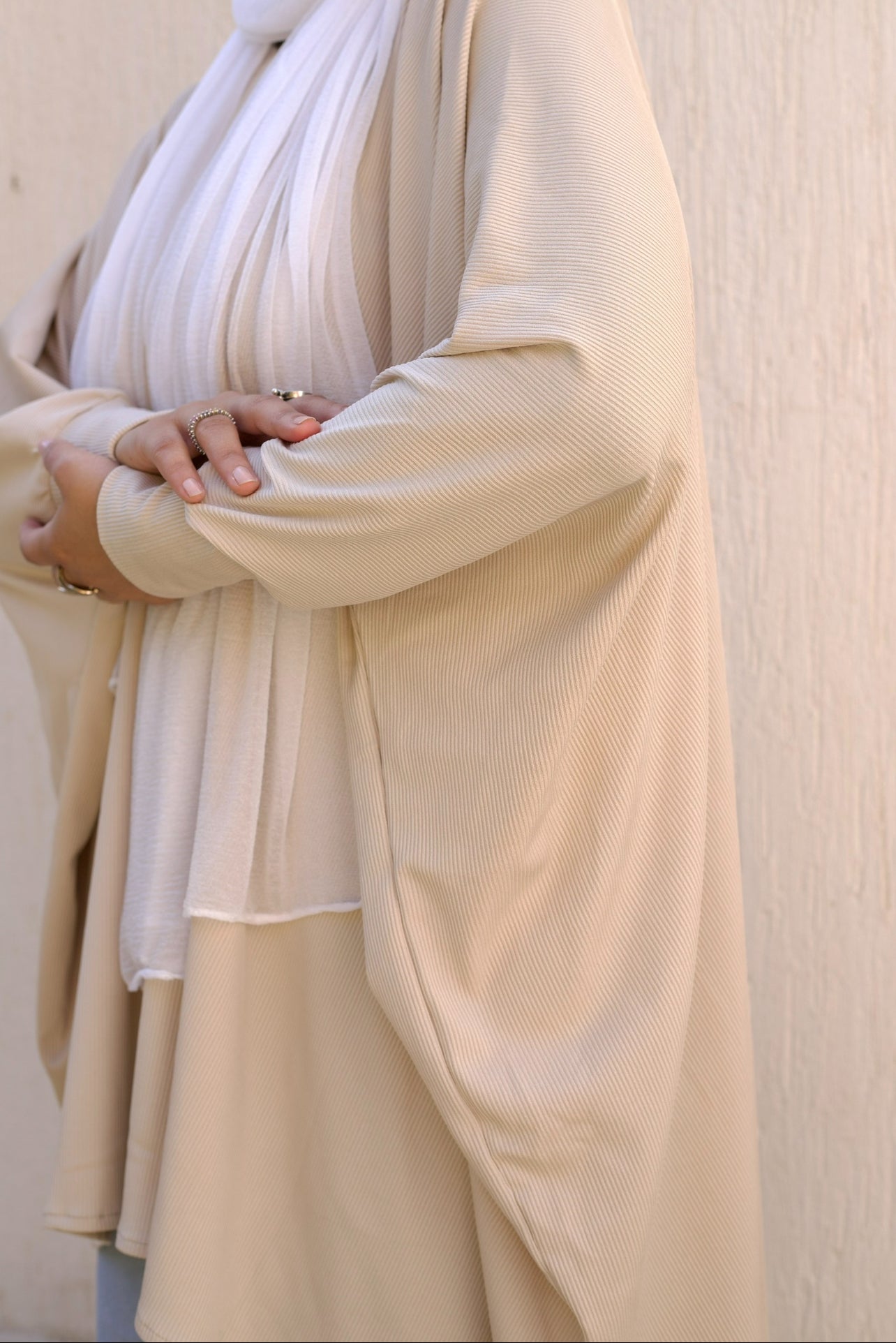 Simplicité Ribbed Blouse