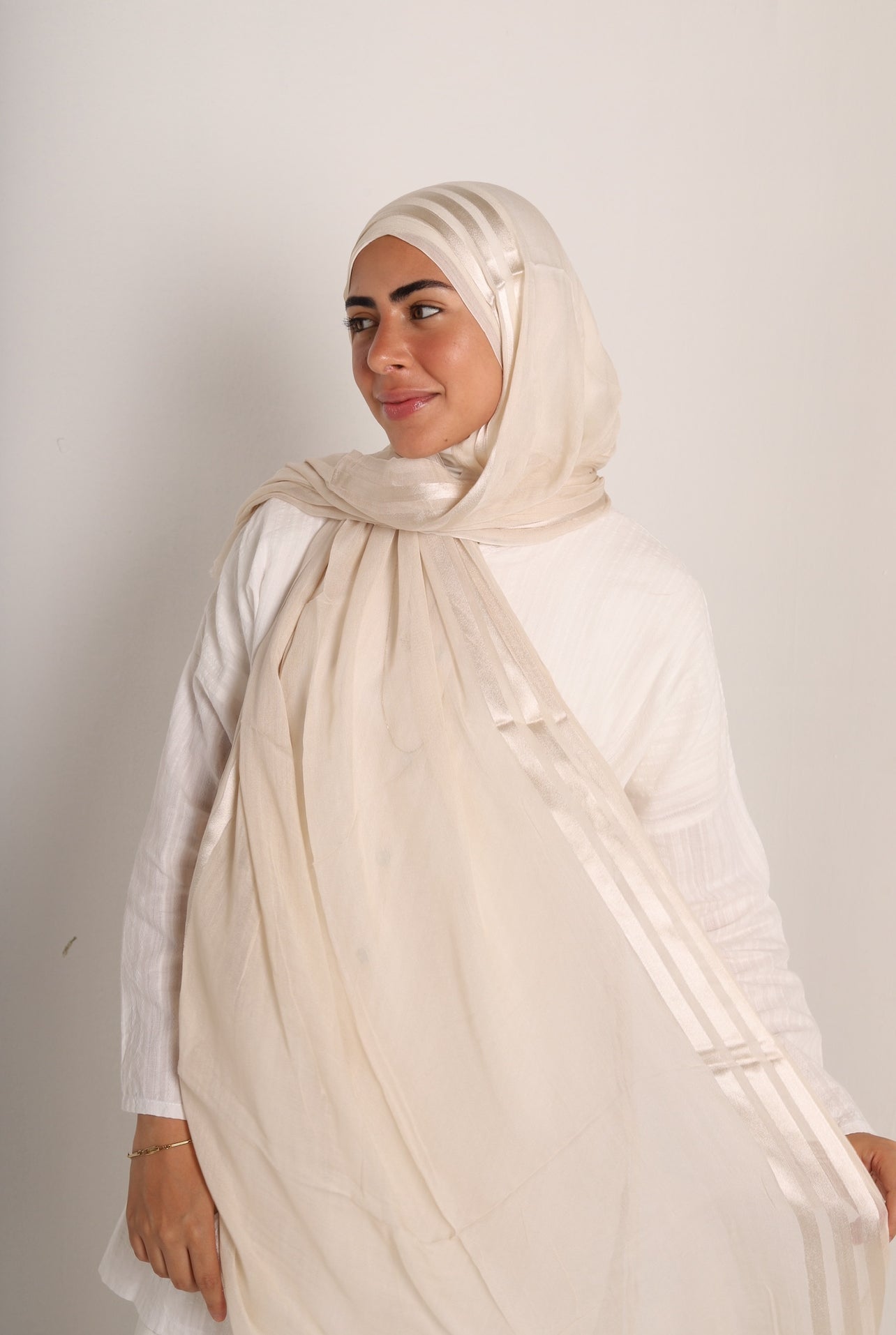 Satin Stripe Linen