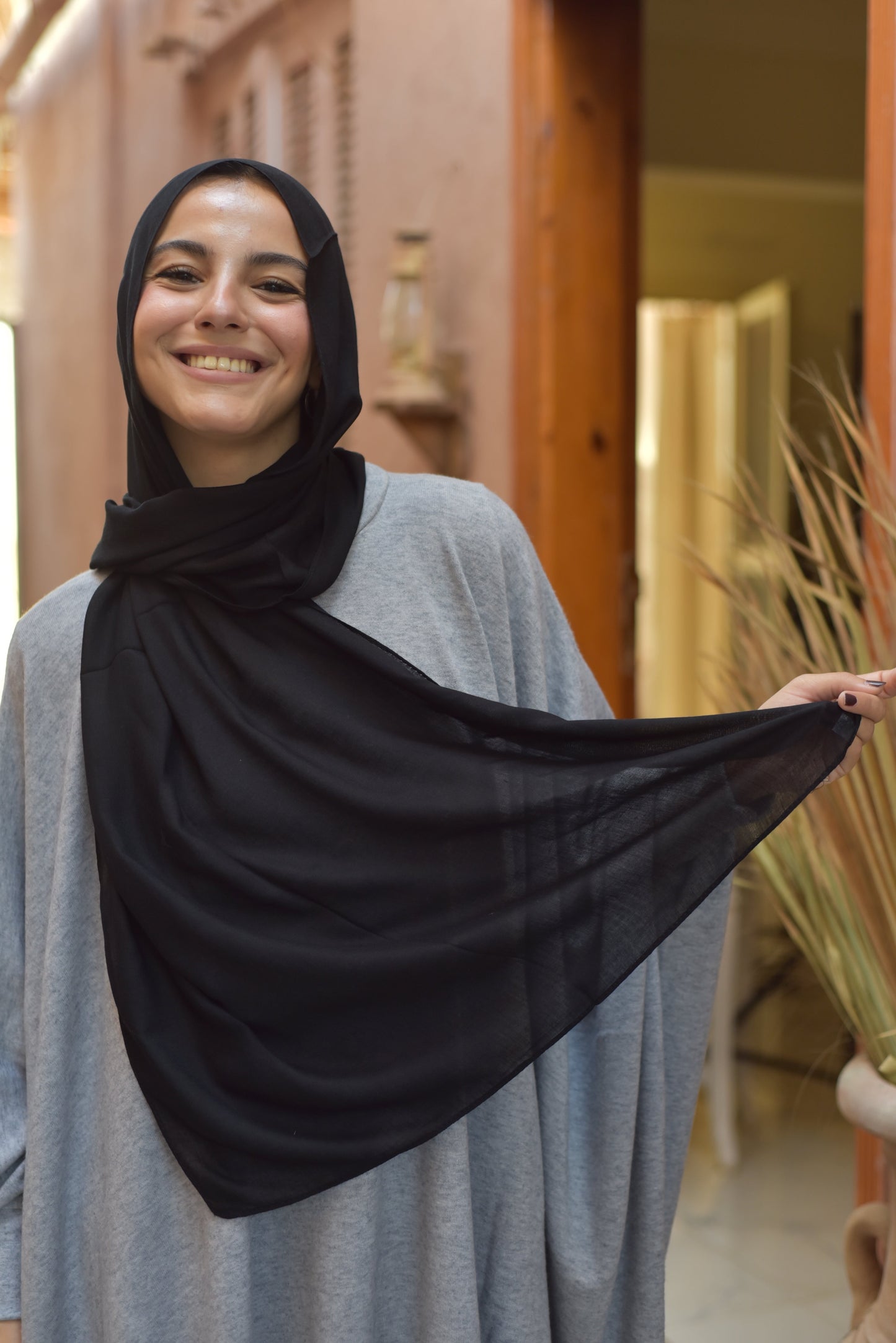 Black Modal Linen