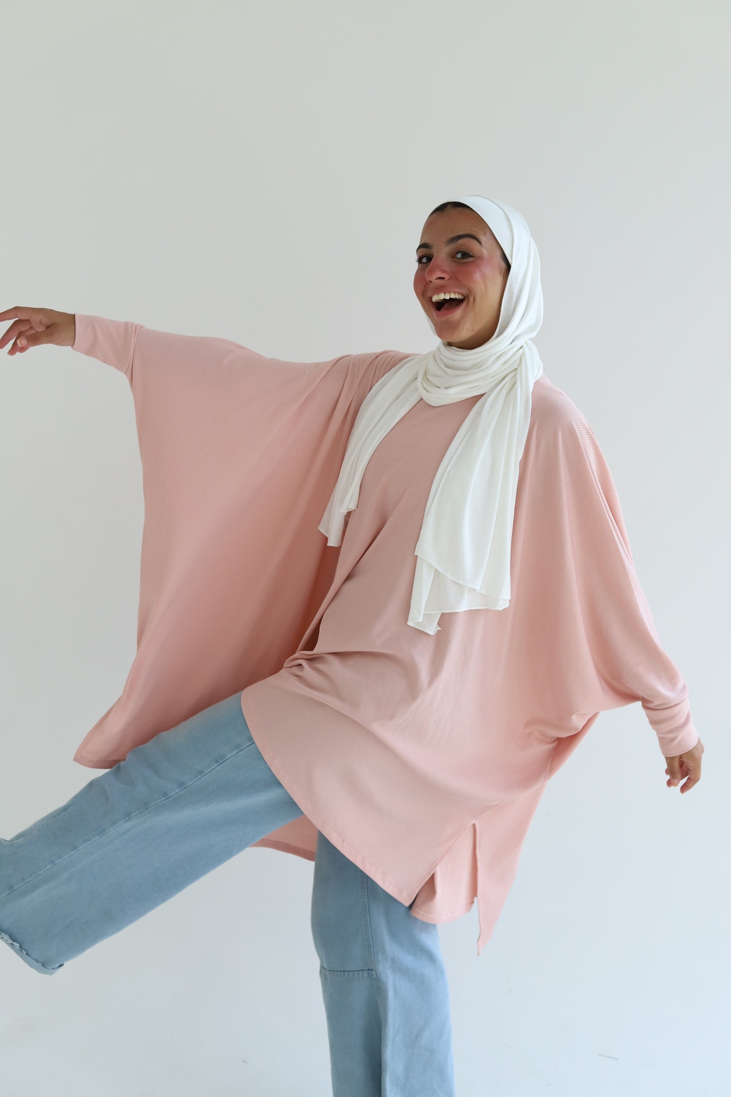 Simplicité Ribbed Blouse