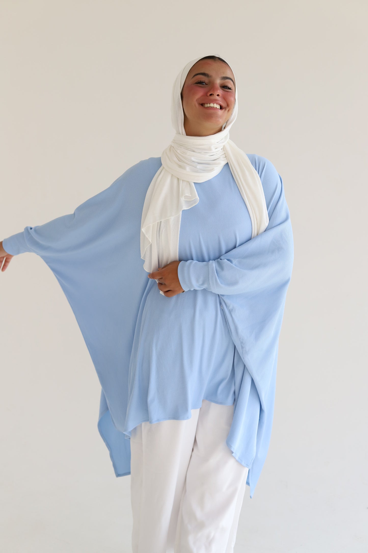 Simplicité Ribbed Blouse