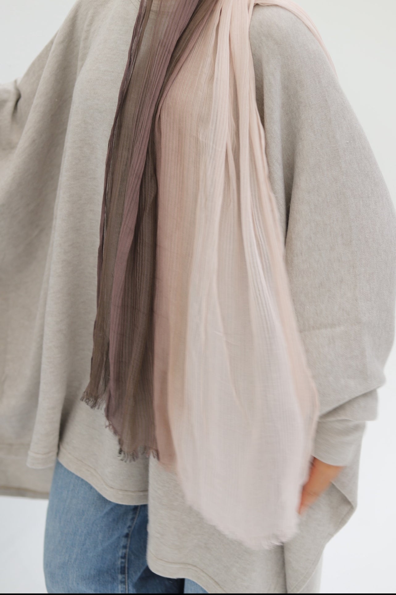 Ombre Messy Chiffon