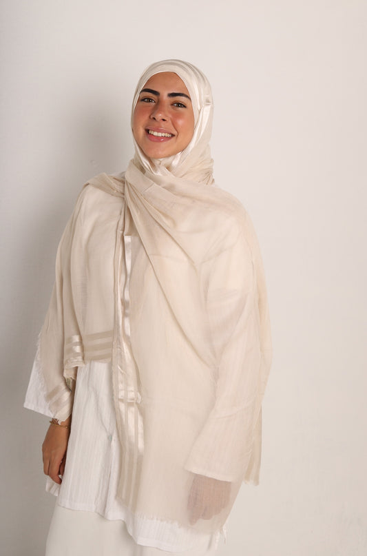 Satin Stripe Linen