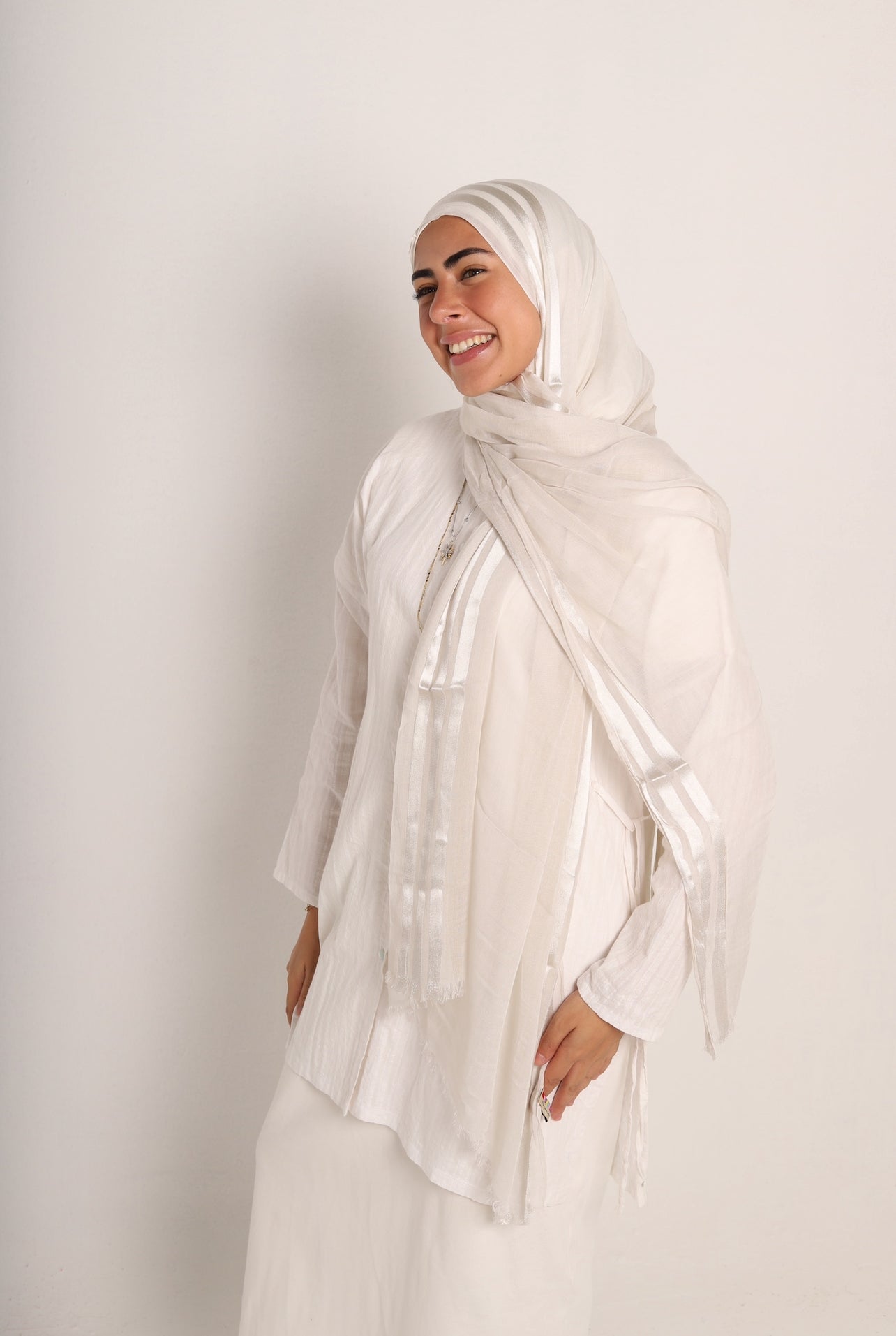 Satin Stripe Linen