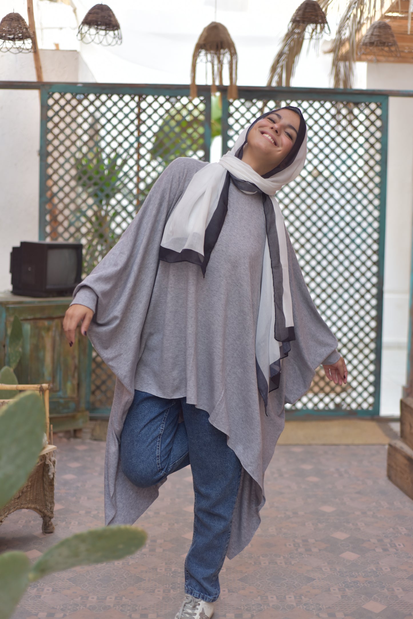 Oversized blouse